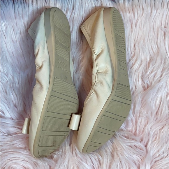 Cole Haan bow ballet flats, nude - Picture 6 of 6